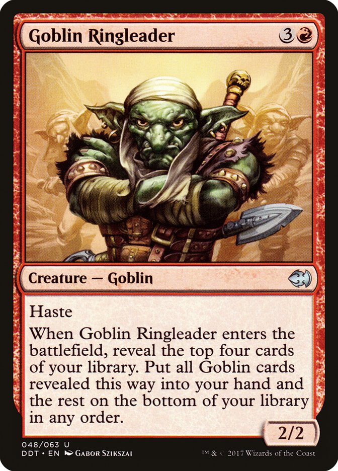 Goblin Ringleader [Duel Decks: Merfolk vs. Goblins] | Tables and Towers