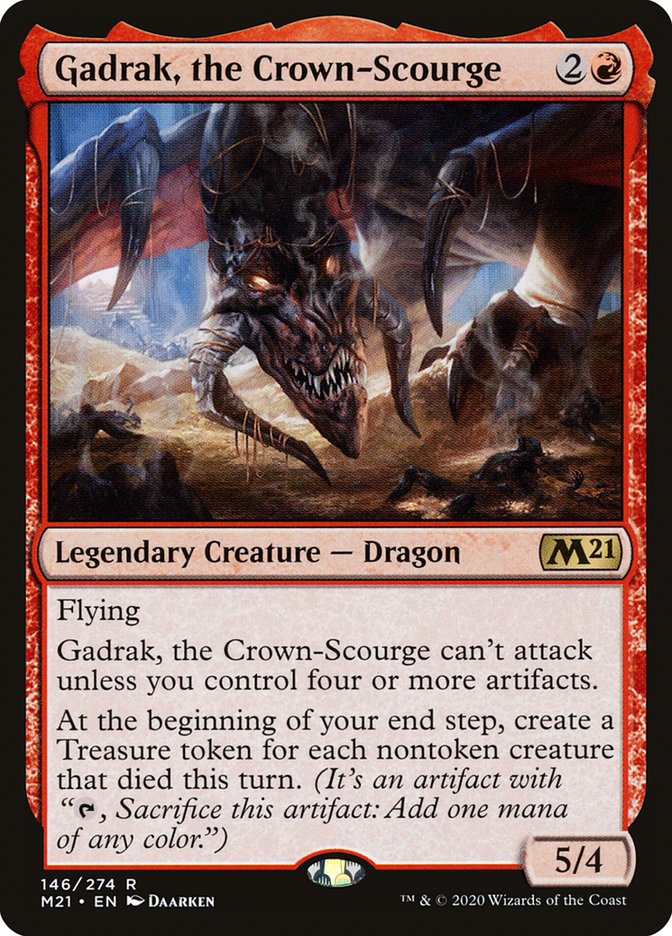 Gadrak, the Crown-Scourge [Core Set 2021] | Tables and Towers