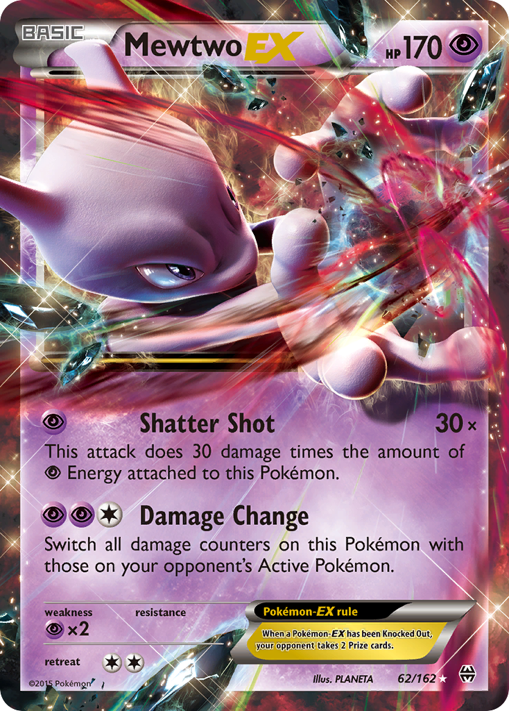 Mewtwo EX (62/162) [XY: BREAKthrough] | Tables and Towers