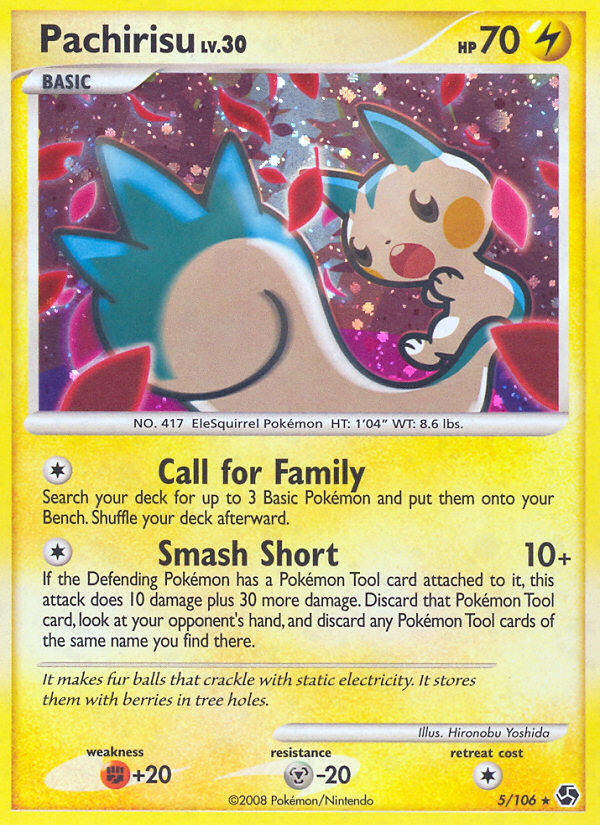 Pachirisu (5/106) [Diamond & Pearl: Great Encounters] | Tables and Towers