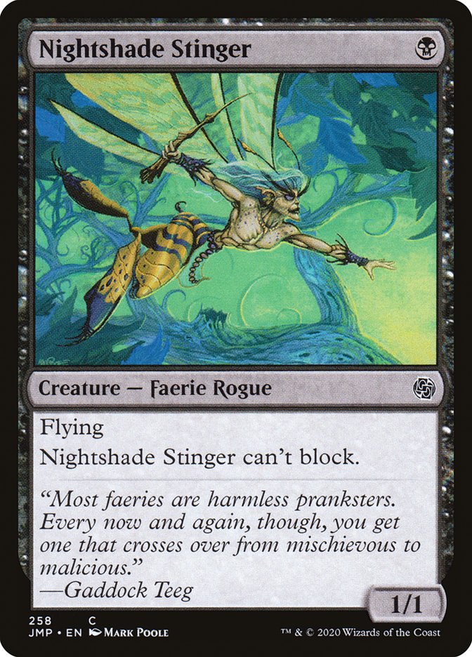 Nightshade Stinger [Jumpstart] | Tables and Towers