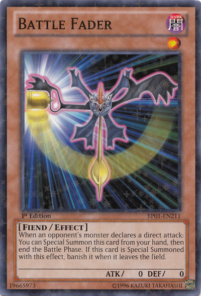 Battle Fader [BP01-EN211] Starfoil Rare | Tables and Towers