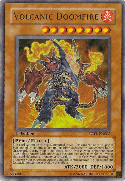 Volcanic Doomfire [FOTB-EN008] Ultra Rare | Tables and Towers