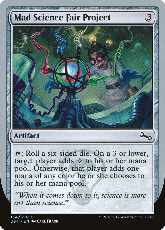 Mad Science Fair Project [Unstable] | Tables and Towers