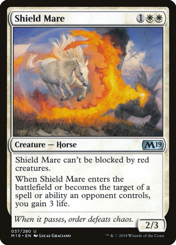 Shield Mare [Core Set 2019] | Tables and Towers