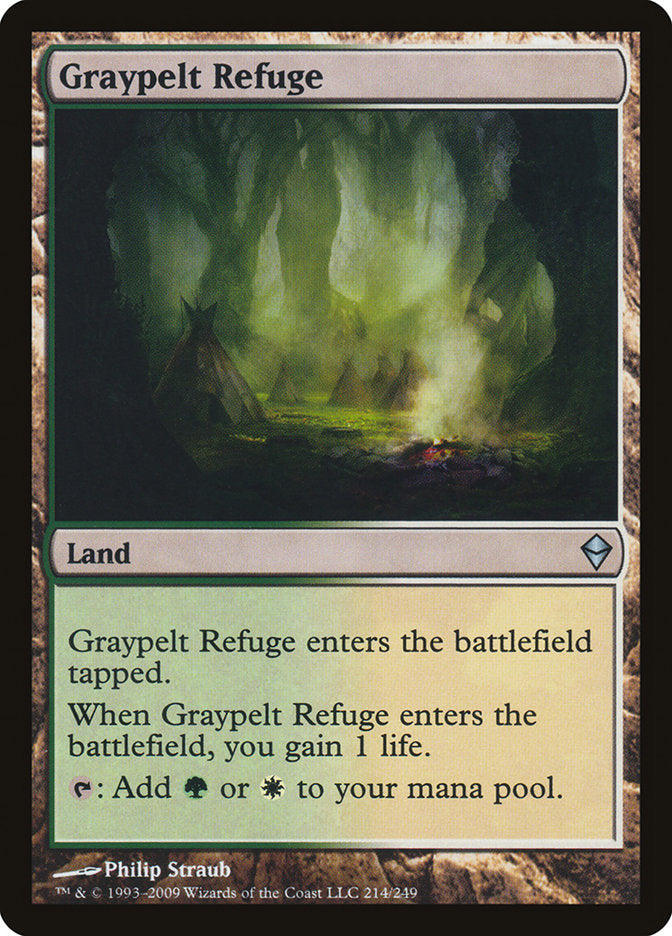 Graypelt Refuge [Zendikar] | Tables and Towers