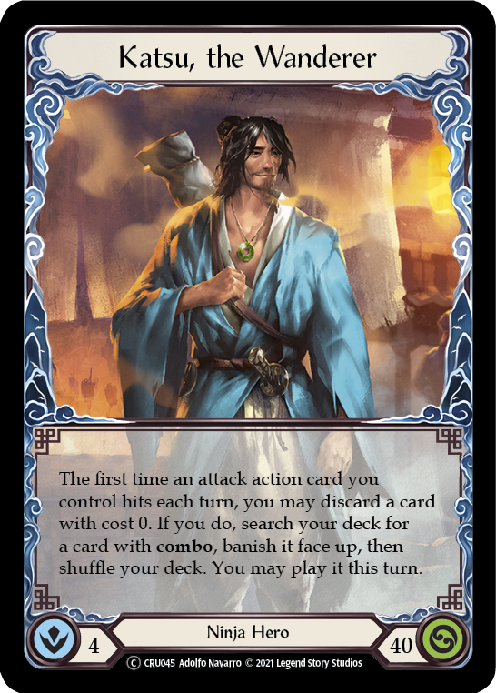 Katsu, the Wanderer [U-CRU045] (Crucible of War Unlimited)  Unlimited Normal | Tables and Towers