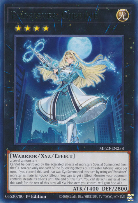 Exosister Gibrine [MP23-EN258] Rare | Tables and Towers