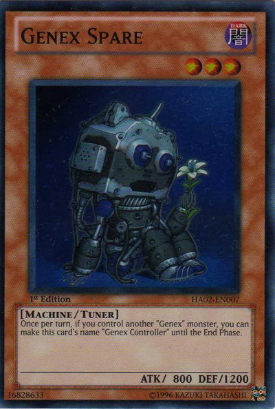 Genex Spare [HA02-EN007] Super Rare | Tables and Towers