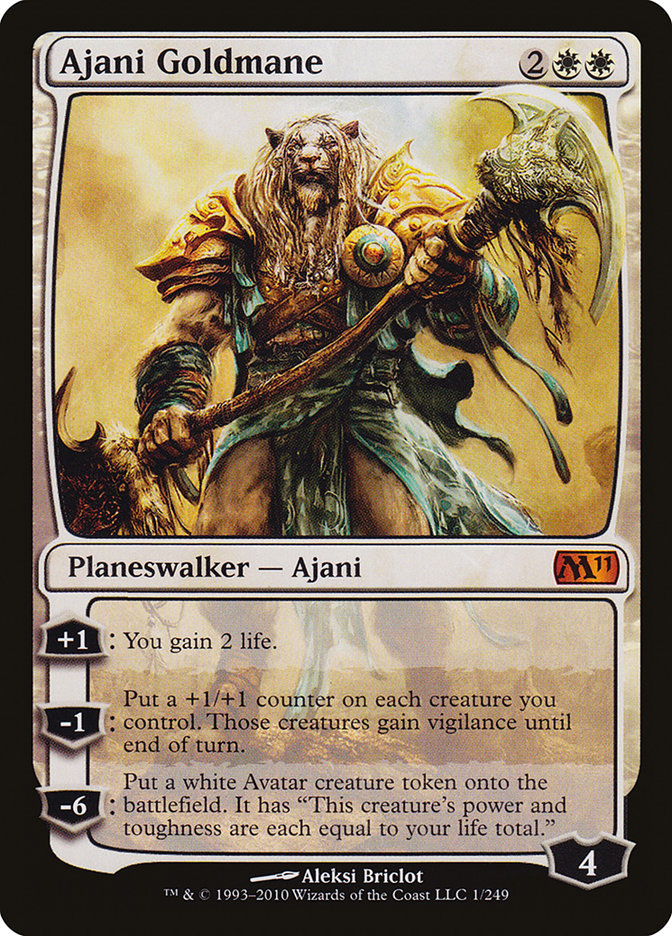 Ajani Goldmane [Magic 2011] | Tables and Towers