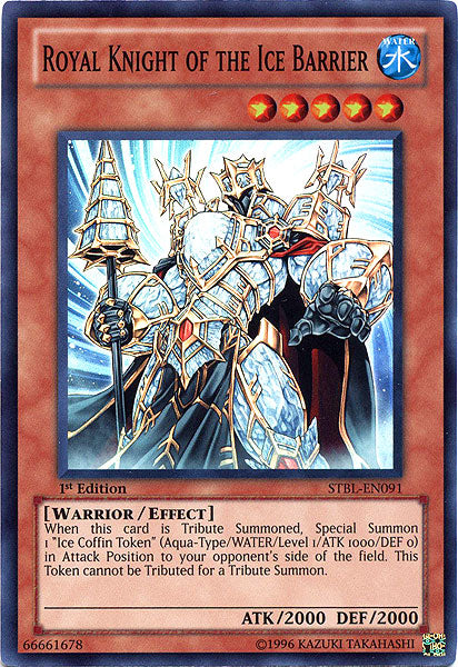 Royal Knight of the Ice Barrier [STBL-EN091] Super Rare | Tables and Towers