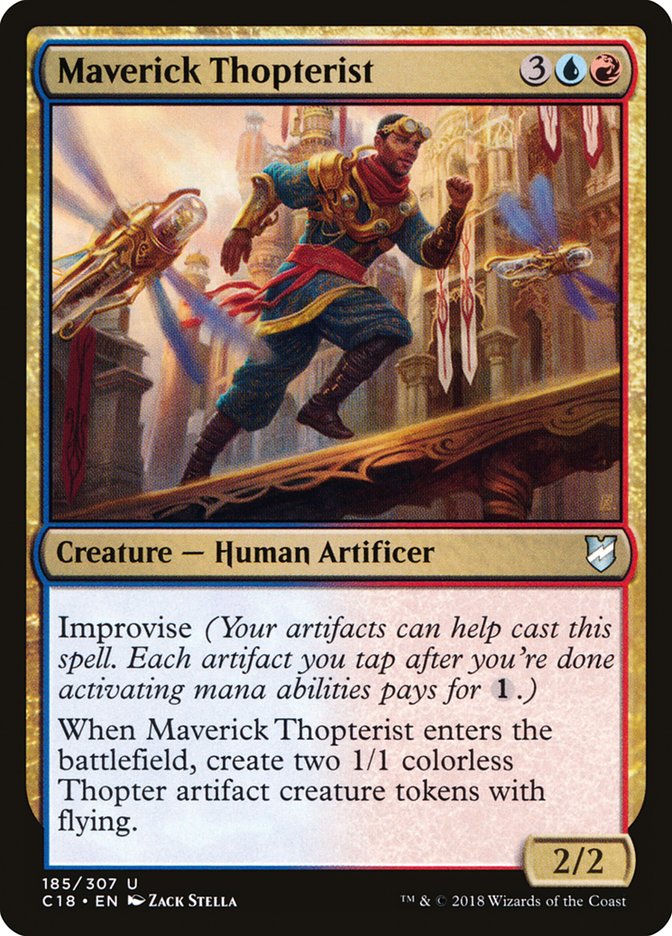 Maverick Thopterist [Commander 2018] | Tables and Towers