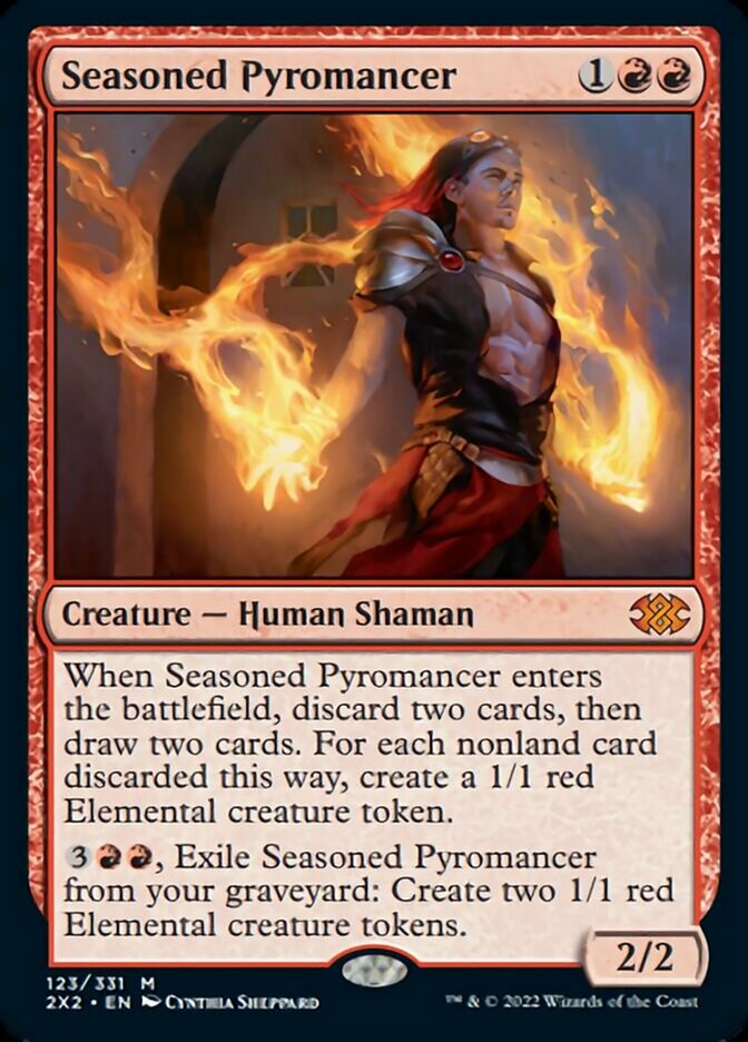 Seasoned Pyromancer [Double Masters 2022] | Tables and Towers