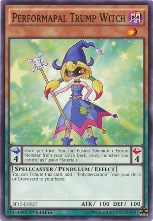 Performapal Trump Witch [SP15-EN027] Common | Tables and Towers