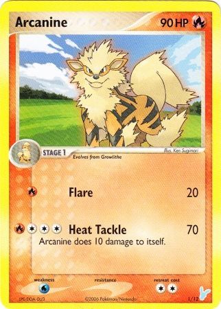 Arcanine (1/12) [EX: Trainer Kit 2 - Minun] | Tables and Towers