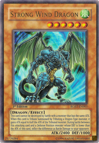 Strong Wind Dragon [RGBT-EN003] Ultra Rare | Tables and Towers