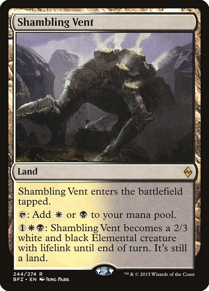 Shambling Vent [Battle for Zendikar] | Tables and Towers