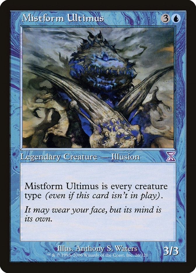 Mistform Ultimus [Time Spiral Timeshifted] | Tables and Towers