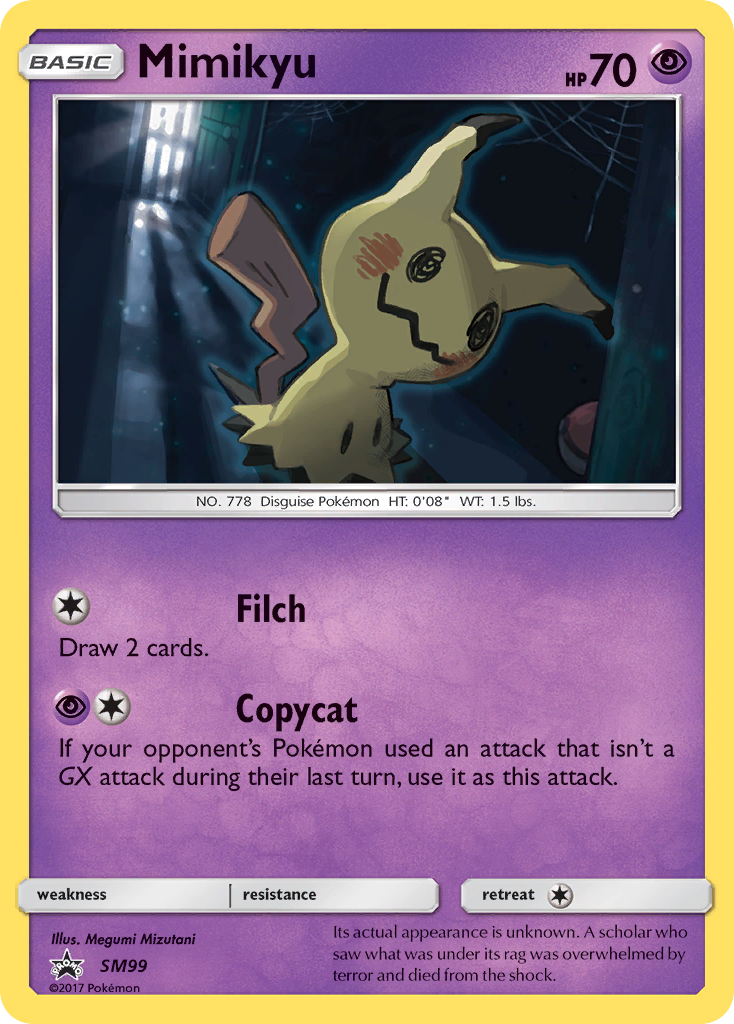 Mimikyu (SM99) [Sun & Moon: Black Star Promos] | Tables and Towers