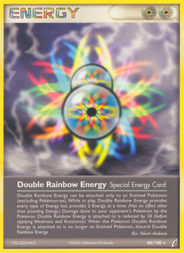 Double Rainbow Energy (88/100) [EX: Crystal Guardians] | Tables and Towers