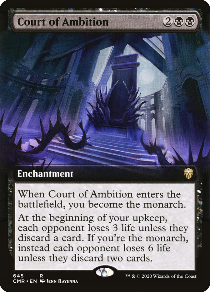 Court of Ambition (Extended Art) [Commander Legends] | Tables and Towers