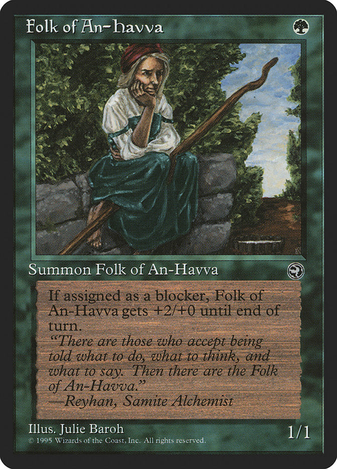 Folk of An-Havva (Reyhan Flavor Text) [Homelands] | Tables and Towers