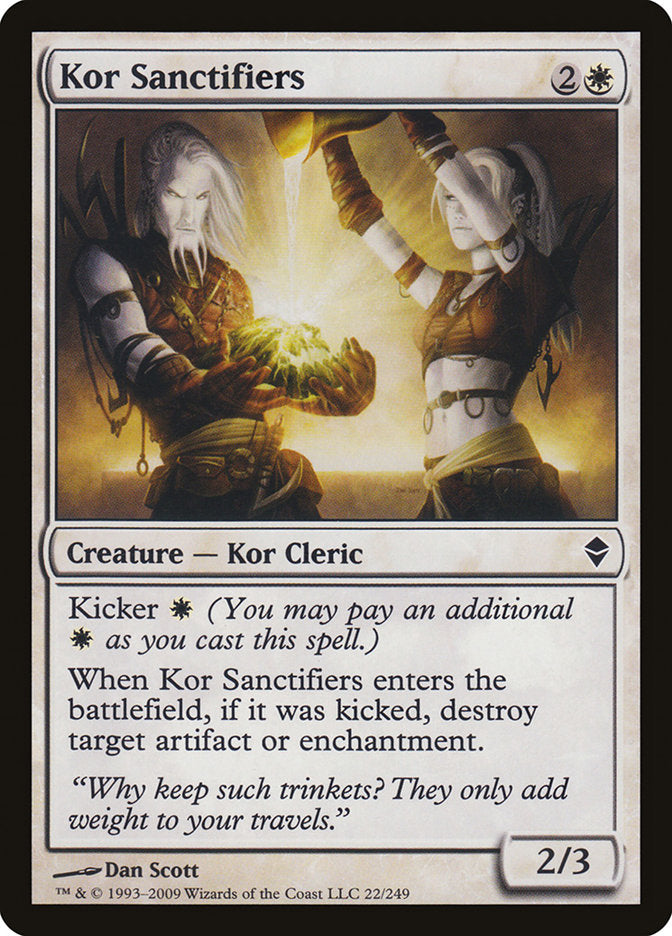 Kor Sanctifiers [Zendikar] | Tables and Towers