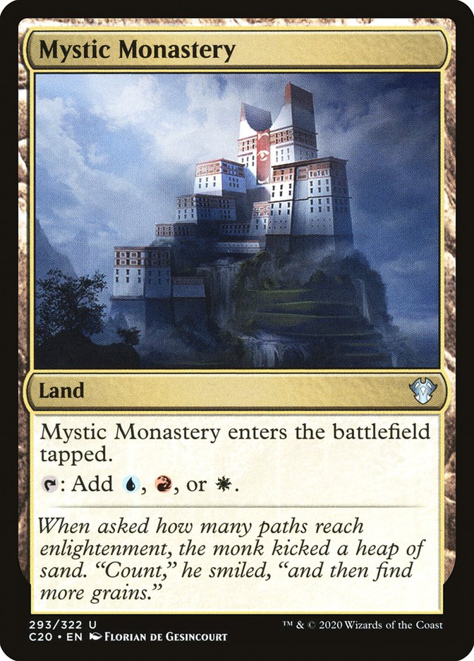 Mystic Monastery [Commander 2020] | Tables and Towers