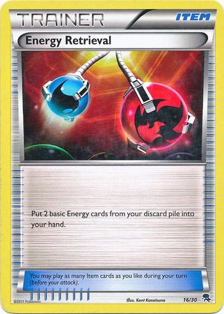 Energy Retrieval (16/30) [Black & White: Trainer Kit - Zoroark] | Tables and Towers