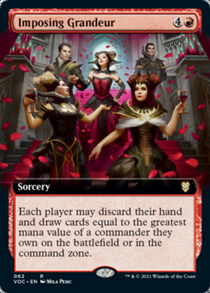 Imposing Grandeur (Extended Art) [Innistrad: Crimson Vow Commander] | Tables and Towers