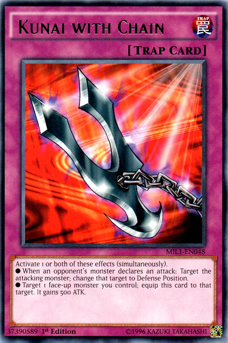 Kunai with Chain [MIL1-EN048] Rare | Tables and Towers