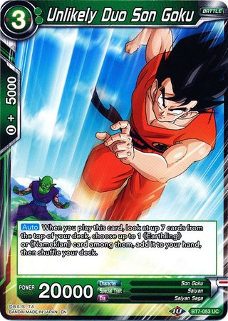 Unlikely Duo Son Goku (BT7-053) [Assault of the Saiyans] | Tables and Towers