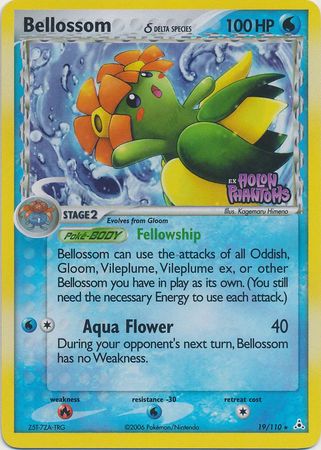 Bellossom (19/110) (Delta Species) (Stamped) [EX: Holon Phantoms] | Tables and Towers