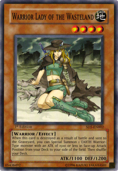 Warrior Lady of the Wasteland [SD5-EN002] Common | Tables and Towers