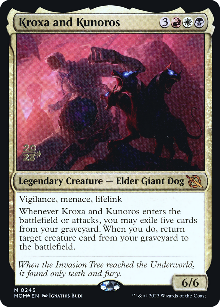 Kroxa and Kunoros [March of the Machine Prerelease Promos] | Tables and Towers