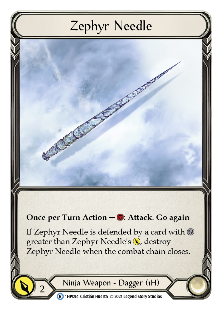 Zephyr Needle (Right) [1HP094] (History Pack 1) | Tables and Towers