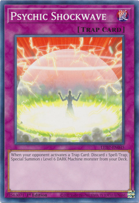 Psychic Shockwave [LED7-EN045] Common | Tables and Towers