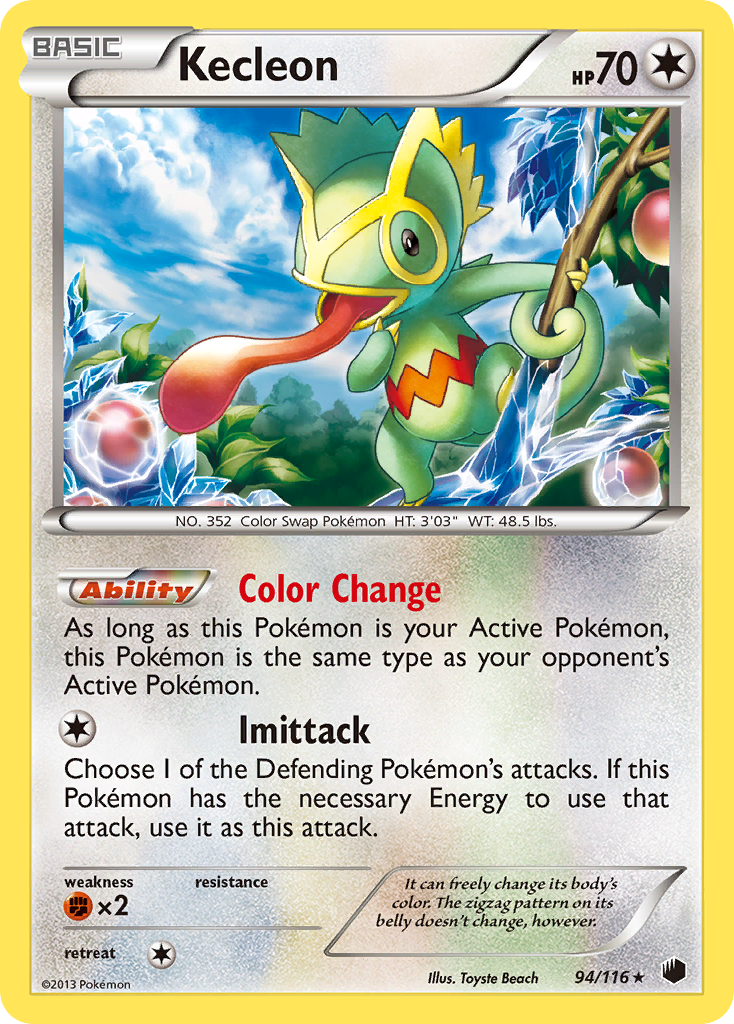 Kecleon (94/116) [Black & White: Plasma Freeze] | Tables and Towers