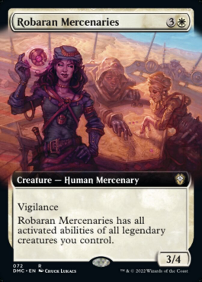 Robaran Mercenaries (Extended Art) [Dominaria United Commander] | Tables and Towers