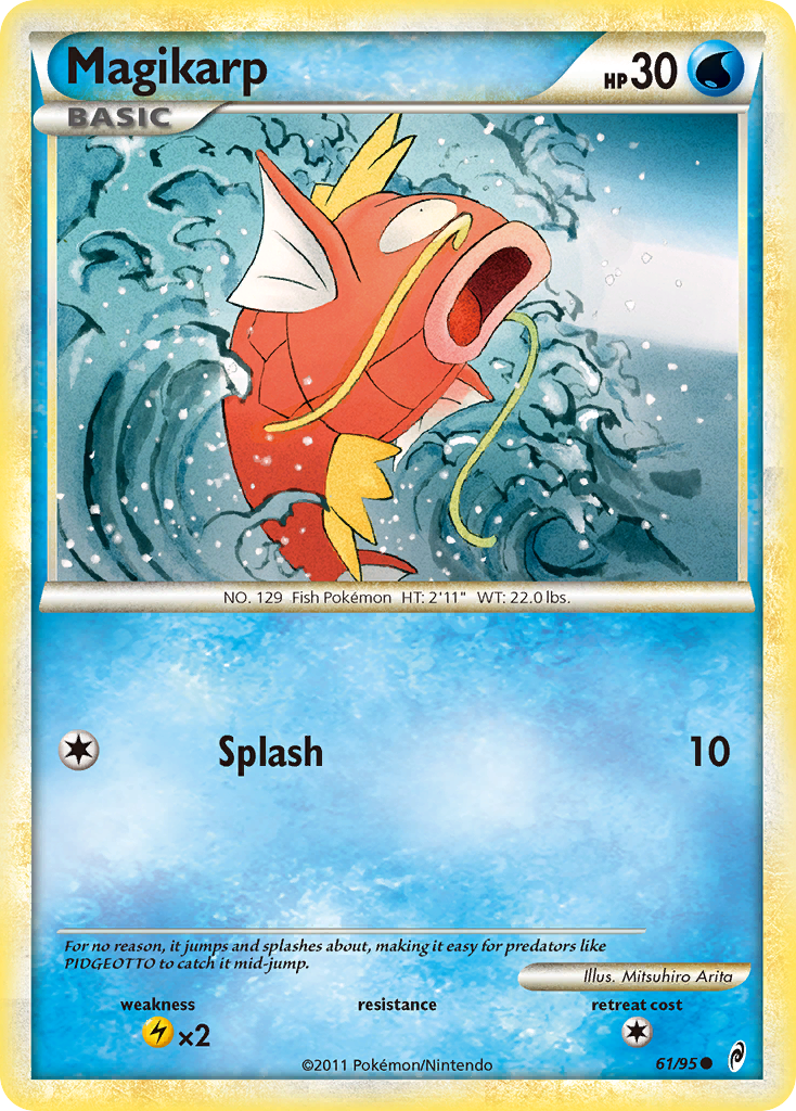 Magikarp (61/95) [HeartGold & SoulSilver: Call of Legends] | Tables and Towers