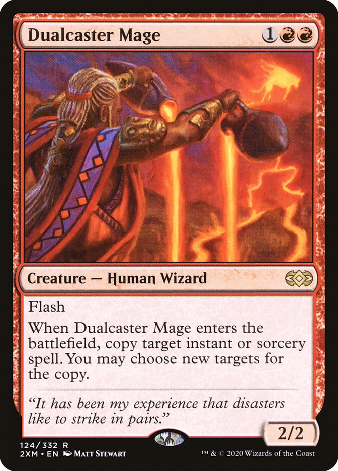 Dualcaster Mage [Double Masters] | Tables and Towers