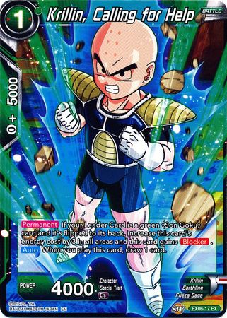 Krillin, Calling for Help (EX06-17) [Special Anniversary Set] | Tables and Towers