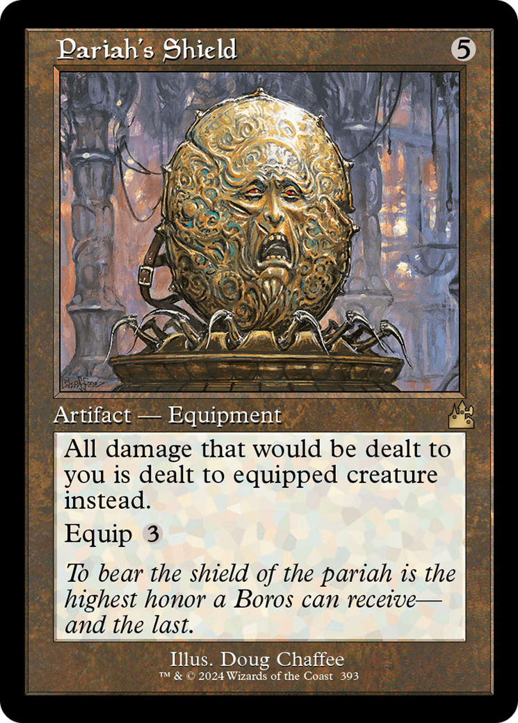 Pariah's Shield (Retro Frame) [Ravnica Remastered] | Tables and Towers