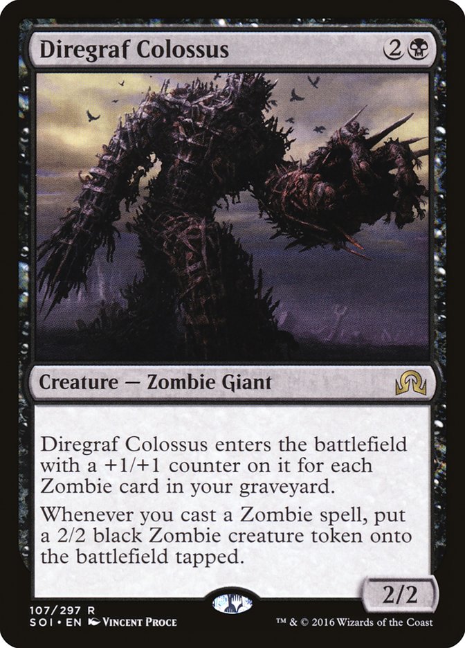 Diregraf Colossus [Shadows over Innistrad] | Tables and Towers