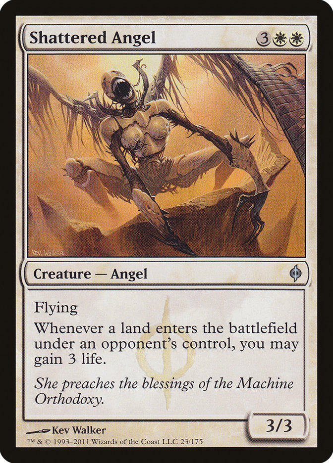 Shattered Angel [New Phyrexia] | Tables and Towers