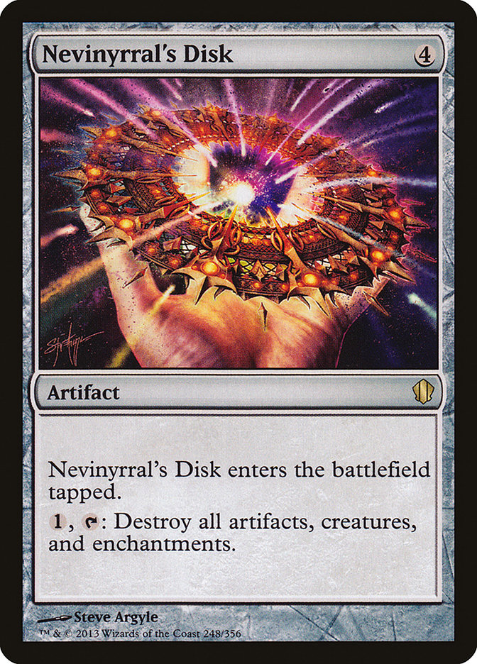 Nevinyrral's Disk [Commander 2013] | Tables and Towers