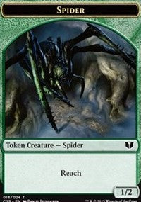 Spider // Wolf Double-Sided Token [Commander 2015 Tokens] | Tables and Towers