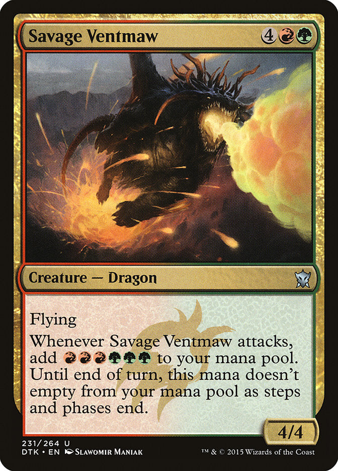 Savage Ventmaw [Dragons of Tarkir] | Tables and Towers