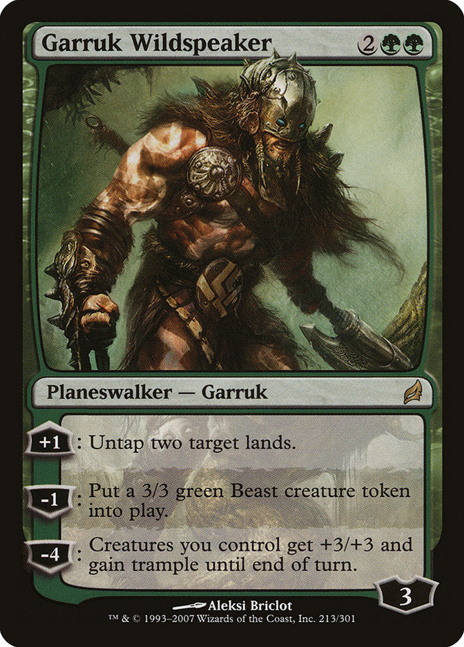 Garruk Wildspeaker [Lorwyn] | Tables and Towers