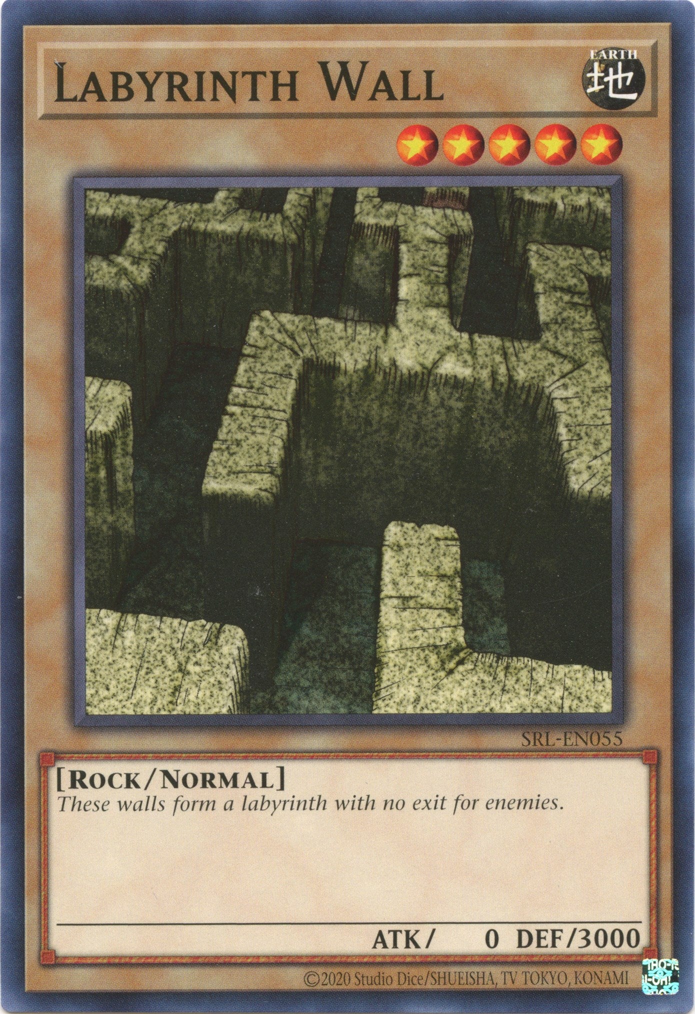 Labyrinth Wall (25th Anniversary) [SRL-EN055] Common | Tables and Towers